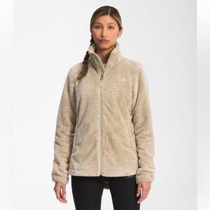 NWT The North Face Women’s Print Osito Fleece Jacket XS $109 Flax/Bleached Sand